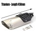 RP0520-1048 Universal Motorcycle exhaust muffler M-RR carbon look