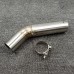 RP0530-1002T Motorcycle Exhaust Middle Link Pipe Muffler Escape for Suzuki GSX-R 600 750 2006-2007