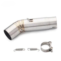 RP0530-1002T Motorcycle Exhaust Middle Link Pipe Muffler Escape for Suzuki GSX-R 600 750 2006-2007