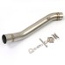 RP0530-1004T Motorcycle Exhaust Middle Link Pipe Muffler Escape for Kawasaki Z750 2004-2006  Z750S 2005-2007
