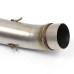 RP0530-1004T Motorcycle Exhaust Middle Link Pipe Muffler Escape for Kawasaki Z750 2004-2006  Z750S 2005-2007