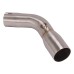 RP0530-1005T Motorcycle Exhaust Middle Link Pipe Muffler Escape for Suzuki SV650 2016-2021