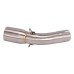 RP0530-1005T Motorcycle Exhaust Middle Link Pipe Muffler Escape for Suzuki SV650 2016-2021