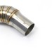 RP0530-1006T Motorcycle Exhaust Middle Link Pipe Muffler Escape for Kawasaki Z1000 2010-2020 Z1000SX 2010-2019