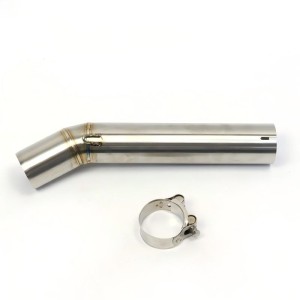 RP0530-1012T Motorcycle Exhaust Middle Link Pipe Muffler Escape for Honda CB1300/S 2003-2013