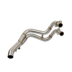 RP0530-1019 Motorcycle Exhaust Pipe Silencer Front Connecting Rod for Yamaha MT-07 2014-Later