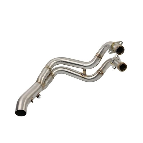 RP0530-1019 Motorcycle Exhaust Pipe Silencer Front Connecting Rod for Yamaha MT-07 2014-Later