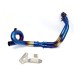 RP0530-1020 Motorcycle Exhaust Pipe Silencer Front Connecting Rod for Yamaha MT-07 2014-Later