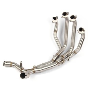 RP0530-1028 Motorcycle Exhaust Pipe Silencer Front Connecting Rod for Kawasaki Z1000 2010-2021 Z1000SX 2011-2019