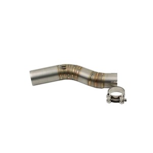 RP0530-1038T Motorcycle Exhaust Middle Link Pipe Muffler Escape for Suzuki GSXR1000 K5 K6 2005-2006