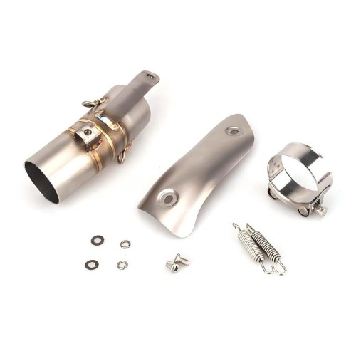 RP0530-1040T Motorcycle Exhaust Middle Link Pipe Muffler Escape for Suzuki GSXR1000 2012-2021
