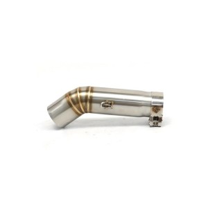 RP0530-1045T Motorcycle Exhaust Middle Link Pipe Muffler Escape for Suzuki GSXR600/750 K8 2008-2010