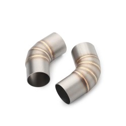 RP0530-1046T Motorcycle Exhaust Middle Link Pipe Muffler Escape for Ducati Monster 696 796 2008-2014 Monster 1100/S/EVO 2008-2013