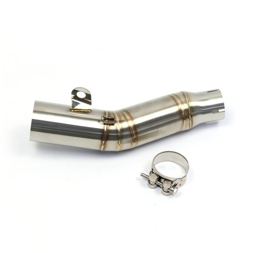 RP0530-1051T Motorcycle Exhaust Middle Link Pipe Muffler Escape for Yamaha YZF-R6 2006-2018