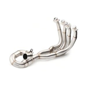 RP0530-1054T Motorcycle Exhaust Pipe Silencer Front Connecting Rod for Yamaha YZF-R6 2006-2021