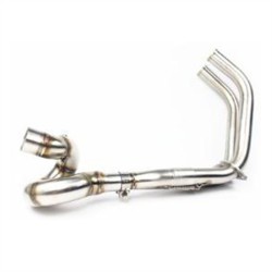 RP0530-1080 Motorcycle Exhaust Pipe Silencer Front Connecting Rod for Kawasaki NINJA 650R Z650 2017-2024