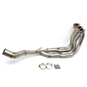 RP0530-1083T Motorcycle Exhaust Pipe Silencer Front Connecting Rod for Yamaha MT10/SP/Tourer Edition 2016-2021