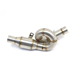 RP0530-1090T Motorcycle Exhaust Middle Link Pipe Muffler Escape for Kawasaki Z800 2013-2016