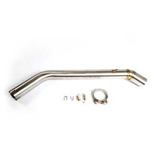 RP0530-1091T Motorcycle Exhaust Middle Link Pipe Muffler Escape for Honda CBR650F CB650F 2014-2018 Honda CB650R 2019-Later