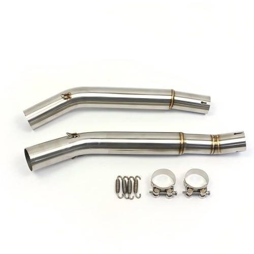 RP0530-1095T Motorcycle Exhaust Middle Link Pipe Muffler Escape for Suzuki Hayabusa GSXR1300 2008-2017