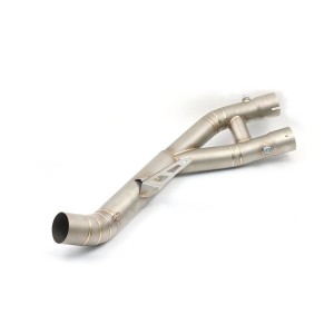 RP0530-1103T Motorcycle Exhaust Middle Link Pipe Muffler Escape for Yamaha YZF R1/M 2015-2023