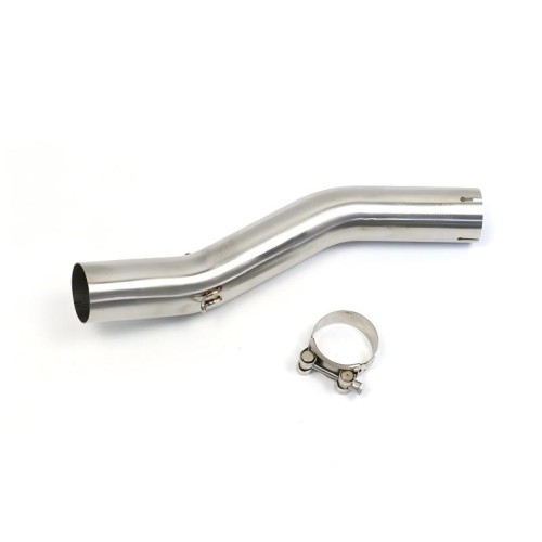 RP0530-1112T Motorcycle Exhaust Middle Link Pipe Muffler Escape for Kawasaki ZX10R 2004-2005