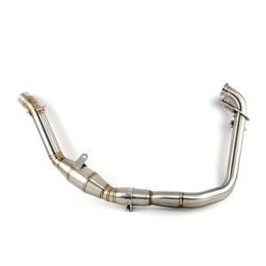 RP0530-1139T Motorcycle Exhaust Pipe Silencer Front Connecting Rod for Benelli 752S 2019-2024
