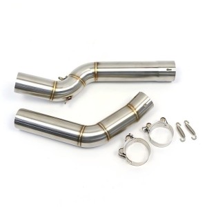 RP0530-1146T Motorcycle Exhaust Middle Link Pipe Muffler Escape for Honda CBR600RR 2005-2013