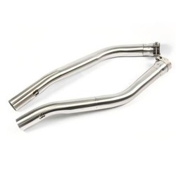 RP0530-1156T Motorcycle Exhaust Middle Link Pipe Muffler Escape for Kawasaki ZX14R 2006-2011