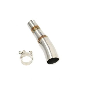 RP0530-1165T Motorcycle Exhaust Middle Link Pipe Muffler Escape for Honda X-ADV750 2017-2024