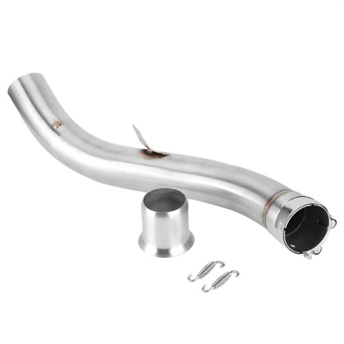 RP0530-1172T Motorcycle Exhaust Middle Link Pipe Muffler Escape for Kawasaki Z900 2017-2023