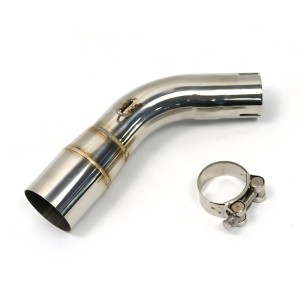 RP0530-1177T Motorcycle Exhaust Middle Link Pipe Muffler Escape for Suzuki SV650/X 2016-2021