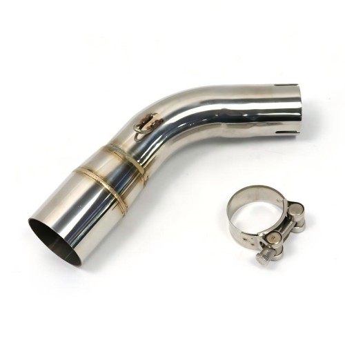 RP0530-1177T Motorcycle Exhaust Middle Link Pipe Muffler Escape for Suzuki SV650/X 2016-2021