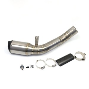 RP0530-1182T Motorcycle Exhaust Middle Link Pipe Muffler Escape for Honda CBR1000RR 2017-2019