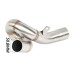 RP0530-1189T Motorcycle Exhaust Middle Link Pipe Muffler Escape for Kawasaki ZX6R Ninja 636 2009-2021