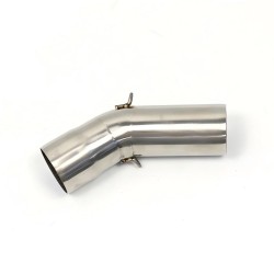 RP0530-1193T Motorcycle Exhaust Middle Link Pipe Muffler Escape for Kawasaki ZX6R 2009-Later