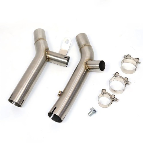RP0530-1199T Motorcycle Exhaust Middle Link Pipe Muffler Escape for Suzuki Hayabusa GSXR1300 2008-2017