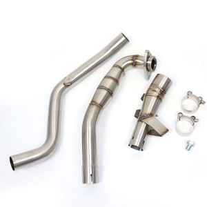 RP0530-1202T Motorcycle Exhaust Pipe Silencer Front Connecting Rod for Honda X-ADV750 2017-2024
