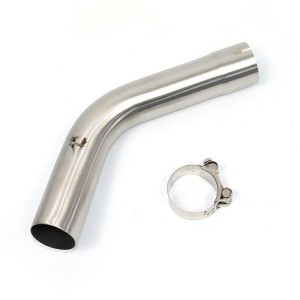 RP0530-1203T Motorcycle Exhaust Pipe Silencer Front Connecting Rod for Kawasaki Versys 1000 KLZ1000 2019-2023