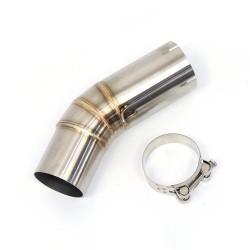 RP0530-1204T Motorcycle Exhaust Pipe Silencer Front Connecting Rod for Ducati Panigale 959 2016-2019