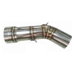 RP0530-1207T Motorcycle Exhaust Middle Link Pipe Muffler Escape for Ducati Diavel 1200/dark/carbon/strada 2010-2018