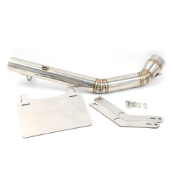 RP0530-1213T Motorcycle Exhaust Middle Link Pipe Muffler Escape for Benelli TNT 899 2008-2015 TNT 1130 2005-2015