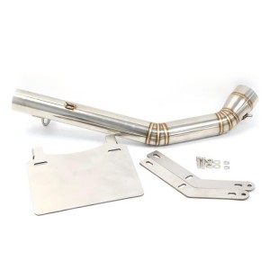 RP0530-1213T Motorcycle Exhaust Middle Link Pipe Muffler Escape for Benelli TNT 899 2008-2015 TNT 1130 2005-2015
