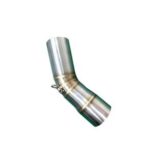 RP0530-1216T Motorcycle Exhaust Middle Link Pipe Muffler Escape for Kawasaki ZX10R 2016-2024