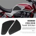 RP0920-3010B Motorcycle Traction Tank Pad Protector for Honda CB1300 2003-2015
