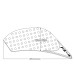 RP0920-3019B Motorcycle Traction Tank Pad Protector for Yamaha FZ6N/S 2006-2010
