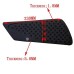 RP0920-3045B Motorcycle Traction Tank Pad Protector for Ducati 848 2008-2013 Ducati 1098 2007-2009 Ducati 1198 2009-2011