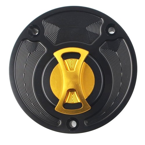 RP0930-1005B Motorcycle Fuel Tank Cap Cover for Yamaha R6/R6S/R1/FZ1/FAZER/FZ6/FZ6R/FJR1300 (all years) Yamaha TT600E/TT600S 1993-1999 Yamaha FJR 1300 2003 Yamaha FZ1000 FAZER 2001-2005