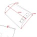 RP0940-1026B Motorcycle Front Fender Mudguard for Honda CB650R CBR650R 2019-2023