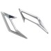 RP0940-4007C Motorcycle Front Fender Vent Trim for Honda Gold Wing Non-Tour 2018-Later Honda Gold Wing DCT 2018-Later Honda Gold Wing Tour 2018-Later Honda Gold Wing Tour DCT 2018-Later Honda Gold Wing Tour DCT Airbag 2018-Later